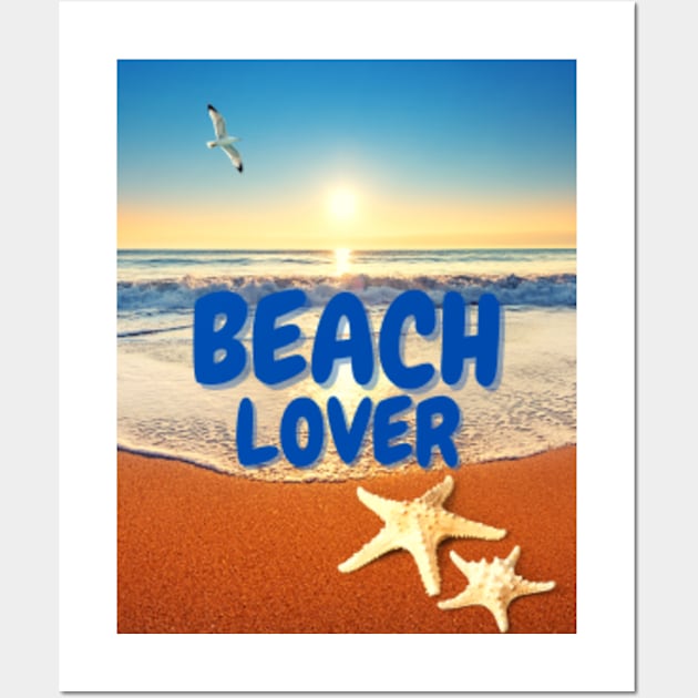 Beach Lover Wall Art by Bourbon Sunsets